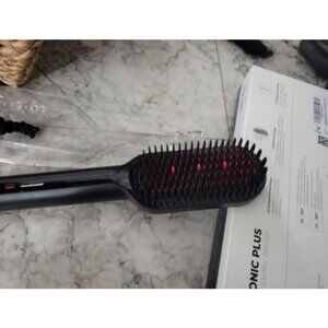 Upgraded Hair Straightener Brush - Ionic Plus Straightening Brush